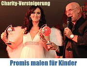 „Promis malen für Kinder“ im Bachmaier Hofbräu - Charity Aktion mit Christbaumkugel-Versteigerung am 02.12.2013 (©Foto: Martin Schmitz)